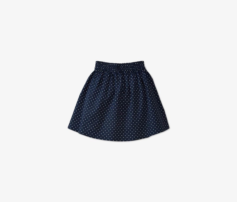 Tchibo Toddler Skirt With Double,Sided Apron, Navy and White and Pink - Image 4